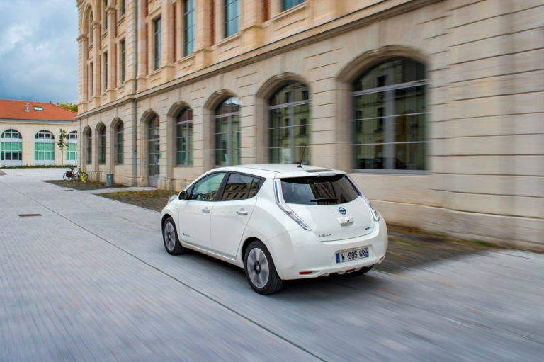 Ein Elektroauto für den Alltag (Nissan Leaf )