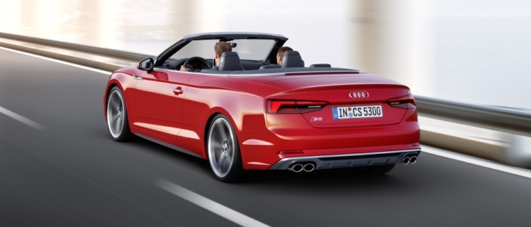Komfortabel oben ohne reisen (Audi S5 Cabriolet) Komfortabel oben ohne reisen (Audi S5 Cabriolet)