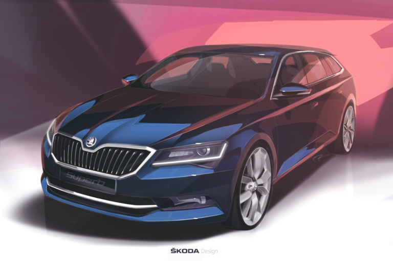 Der clevere Riese (Skoda Superb Combi)