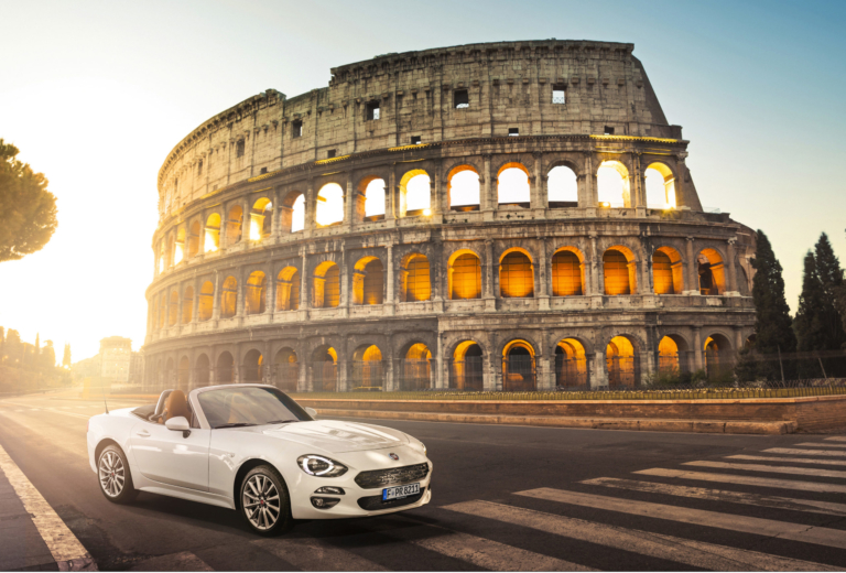 Mit der Legende unter freiem Himmel cruisen (Fiat Spider)