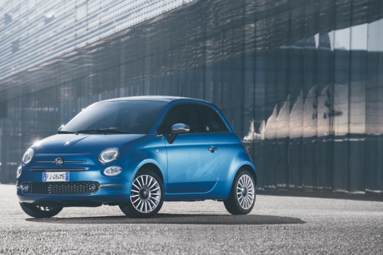 Sportlicher Auftritt für den Kleinen (Fiat 500S)