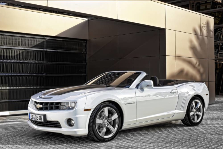 Frisches Make-up für den Muskelmann (Chevrolet Camaro Cabrio)